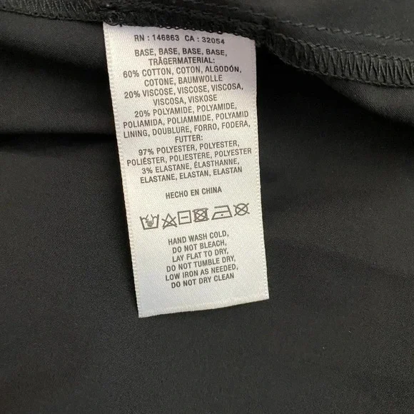 Anthropologie Mare Mare Persephone Dress 3/4 Sleeve Lace Black Size Small Petite - Picture 12 of 12